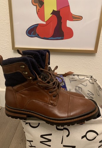 Zara stivaletto uomo pelle - uomo,