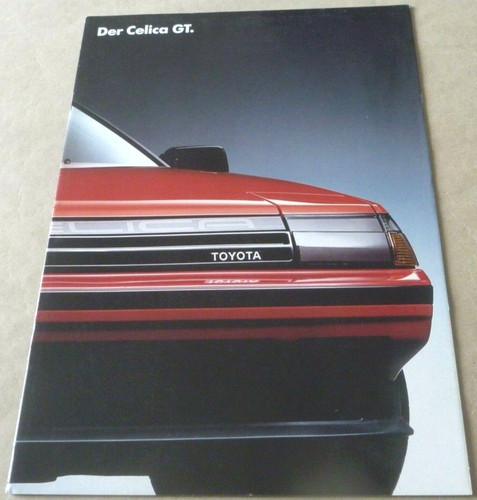 1987 toyota celica - toyota, gt