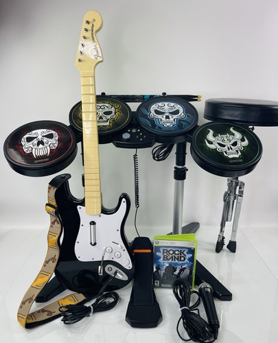 Xbox 360 rock band - xbox, set