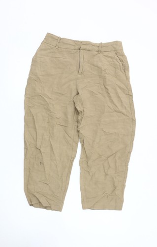 Pantalone donna zara beige - pantalone,