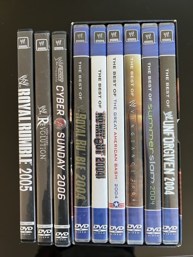 Dvd wrestling 2004 - dvd, 2004-2005