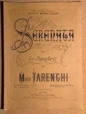 Spartito musica serenata - spartito,