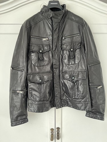 Moschino jeans giacca - jeans, pelle
