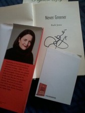 RUTH JONES X2 SIGNED  NEVER