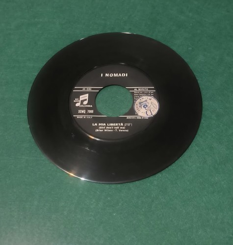 Disco vinile giri nomadi - 45,