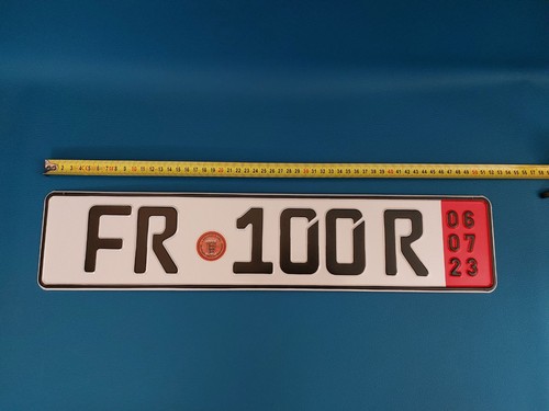 Targa prova tedesca auto - prova,