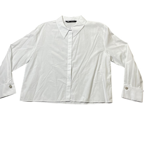 Zara grande bianco manica