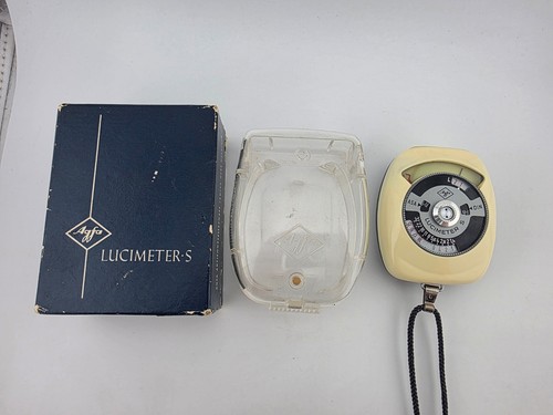 Agfa lucimeter esposimetro - agfa, lucimeter-s