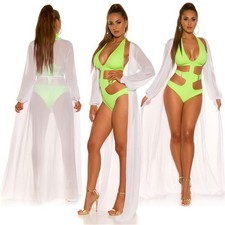 Kimono Da Spiaggia Lungo In