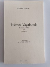 Andre Verdet - Poèmes Vagabonds - Illustrazioni di Mario Borgna_Allegata grafica
