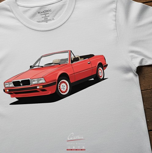 Shirt maglia auto - auto, vintage