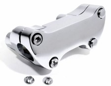 Riser Manubrio Harley Davidson Cromati 5cm per Sportster Dyna Softail Rialzi HD