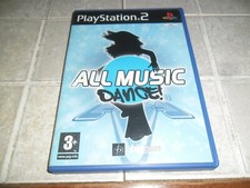 ALL MUSIC DANCE PS2 2004 BUONE CONDIZIONI ORIGINALE RARO
