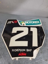 KTM MASCHERINA PIATTA 2016 2019 EXC SX EXCF SXF 125 250 300 450