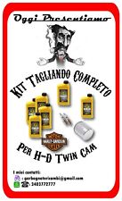 Kit tagliando completo per Harley Big Twin Twin Cam filtro CROMO, Olio MINERALE