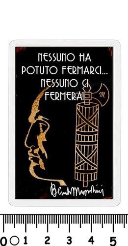 Calamita fascismo benito - calamita,