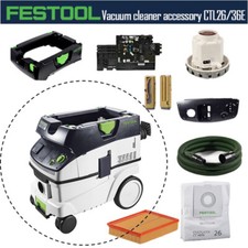 FESTOOL Aspirapolvere Accessorio Originale CTL 26/36E Carbonio Spazzola Interruttore Morsetto