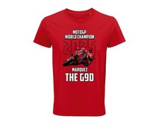 T-shirt Marc MARQUEZ THE G9D 93 World Champion 2025 Ducati MotoGP spagna MM93