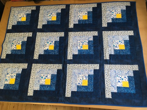 Trapunta patchwork cotone