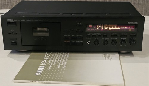 Yamaha 670 cassette deck - kx-670, 3