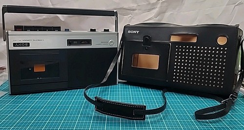 Rare vtg sony model - vtg., tc-140