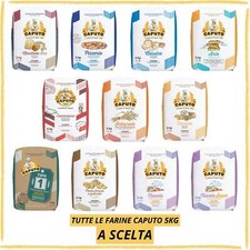 Farine Caputo 5 Kg Classica Pizzeria Nuvola Integrale Semola Manitoba Pasta Pane