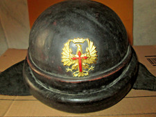 Guerra di Spagna casco di motociclista dell'Esercito franchista
