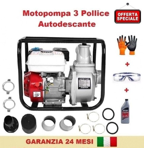 Motopompa 3pollici 5hp - 7.5hp, a