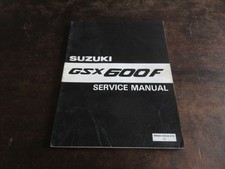 Suzuki GSX600F 1987 manuale