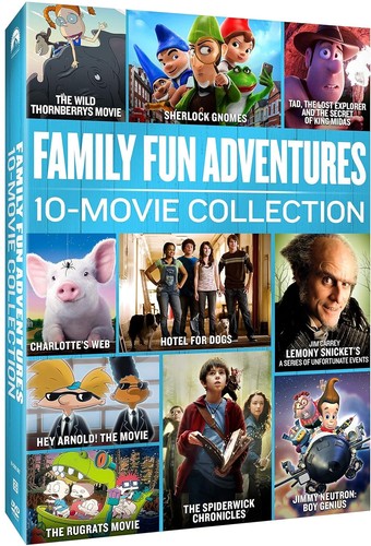 Family fun adventures - family, 10-movie