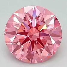 Diamante rosa naturale forma