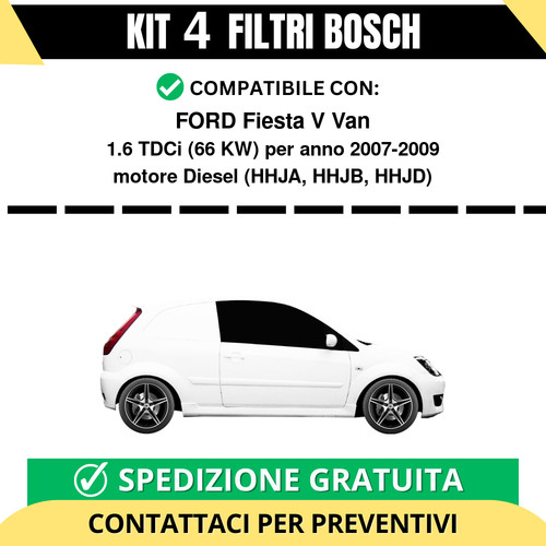 Kit filtri bosch ford - kit,