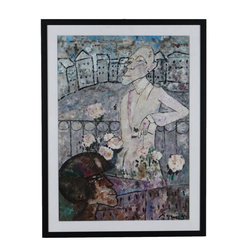 Dipinto contemporaneo falso - dipinto,