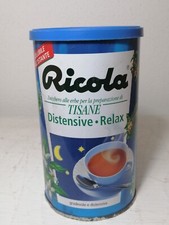Latta barattolo Ricola Tisane anno 2004.Vuota