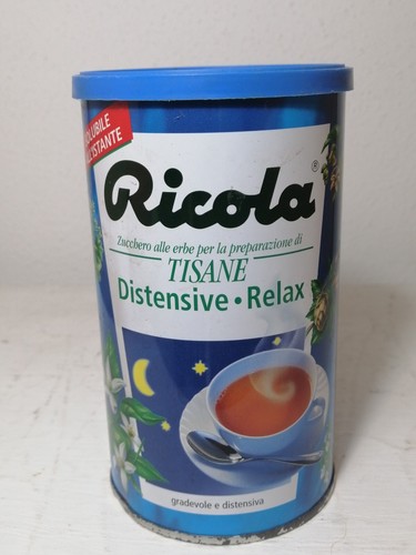Latta barattolo ricola tisane - latta,