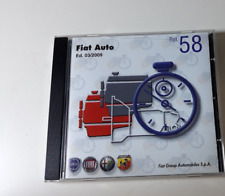 Manuale assistenza Fiat Auto rel 58 su DVD assistenziale per officine anno 2009.
