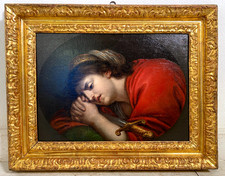 Antico dipinto olio tela - antico,