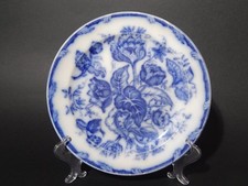 ANTICO PIATTO NINFEE CERAMICA RICHARD MILANO FINE 800 FLOW BLUE WATER NYMPH 2407