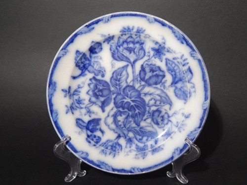Antico piatto ninfee ceramica - ninfee,