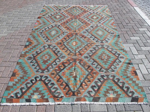 Tappeto kilim blu - kilim,