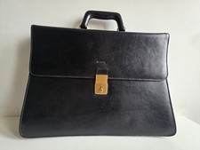 Borsa cartella artigianale 24 ore in vera pelle portadoc. da ufficio e lavoro