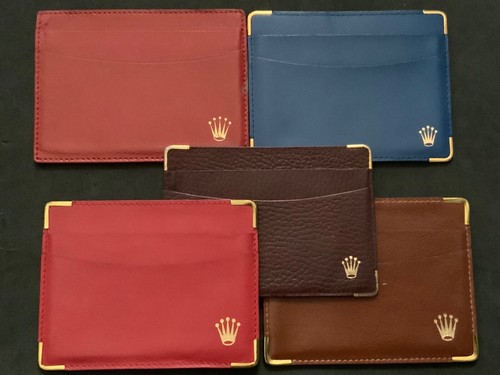Porta carte pelle rolex - carte,