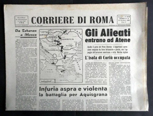 Corriere roma ottobre - 15,