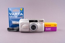 Olympus Superzoom 80G Silver Edition 35 mm fotocamera punta e scatta pellicola