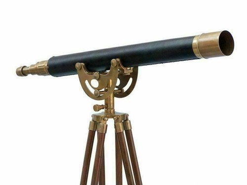 Antico telescopio nautico - , in