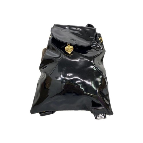 Moschino black enamel - black,
