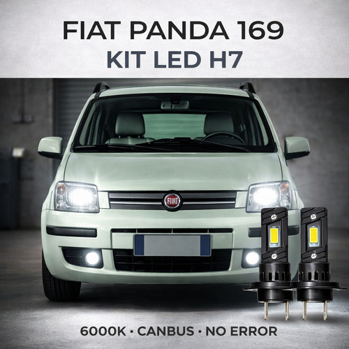 Kit led fiat panda 169 - kit, h7