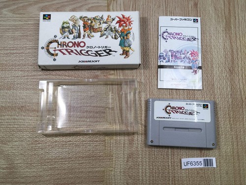 Chrono trigger boxato - chrono, nintendo