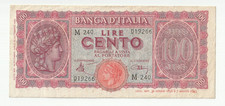 1943 BANCA D' ITALIA LIRE
