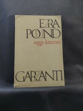 SAGGI  LETTERARI  - EZRA POUND - GARZANTI, 1973